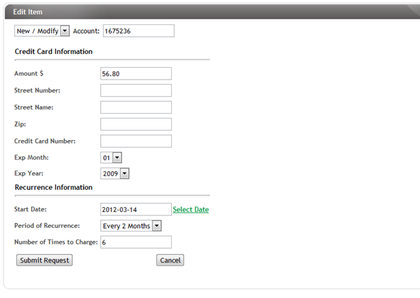 10. Recurring Payments Signup